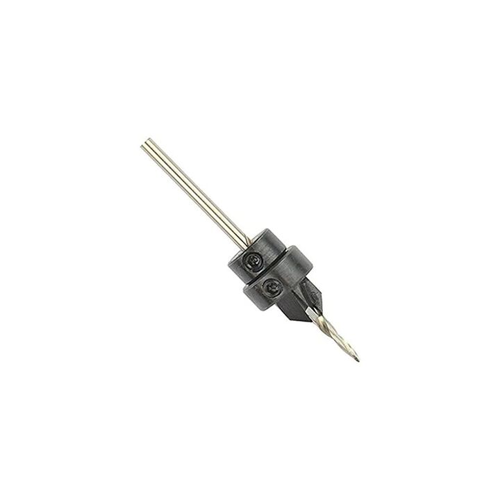 WL Fuller 1/8in Drill Bit Hole Round Shank Taper Point Drill Bit Countersink