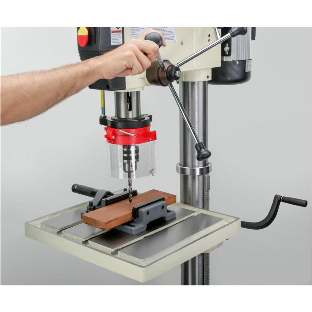 Shop Fox Floor Drill Press 110/220V 1 1/2HP 20in 12 Speed, large image number 10