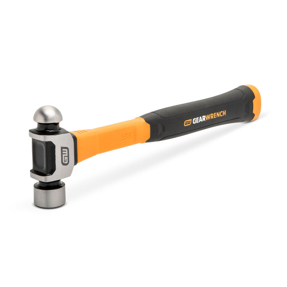 GEARWRENCH 16 Oz Ball Pein Hammers with Fiberglass Handles, large image number 4