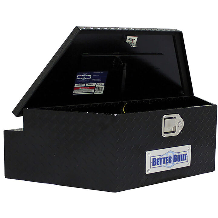 Better Built 38in Utility Trailer Tongue Truck Box V Shaped Wide Black, large image number 1