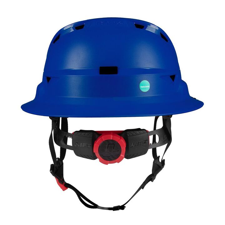 Lift Safety RADIX Type 2 Full Brim Hard Hat, Vented, Blue, large image number 1