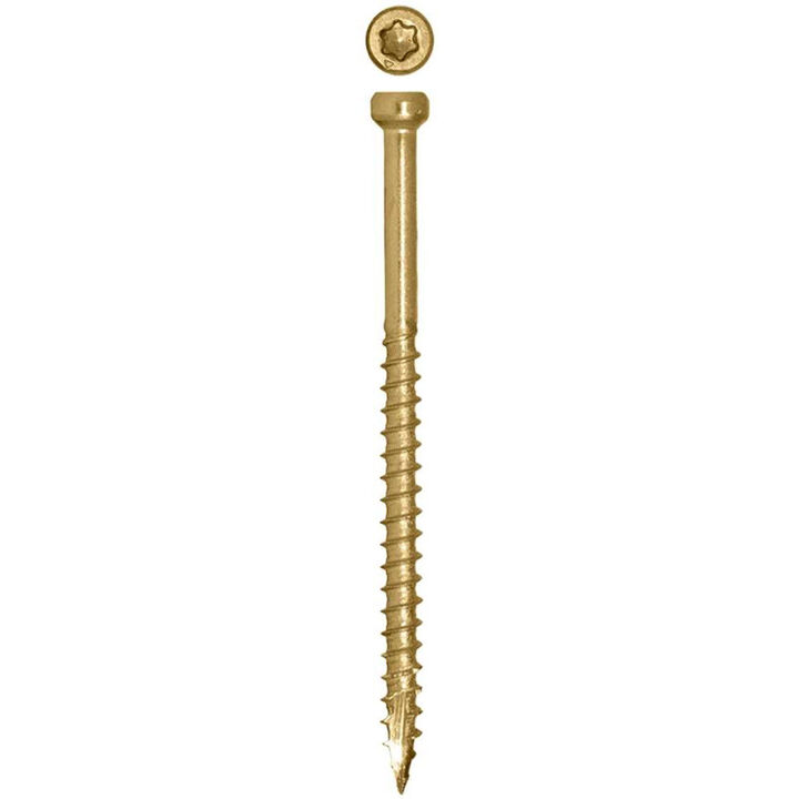 GRK Fasteners #8 x 2-1/2 In. Finishing & Trim Head Self-Tapping Screw, large image number 1