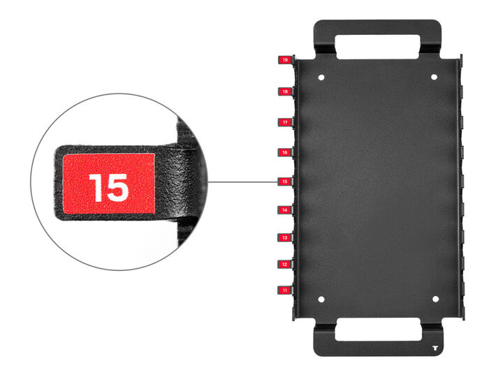 Tekton Flat End Hex L-Key Set, 43 Pieces, 0.050-3/8 Inch, 1.3-10 mm, large image number 5