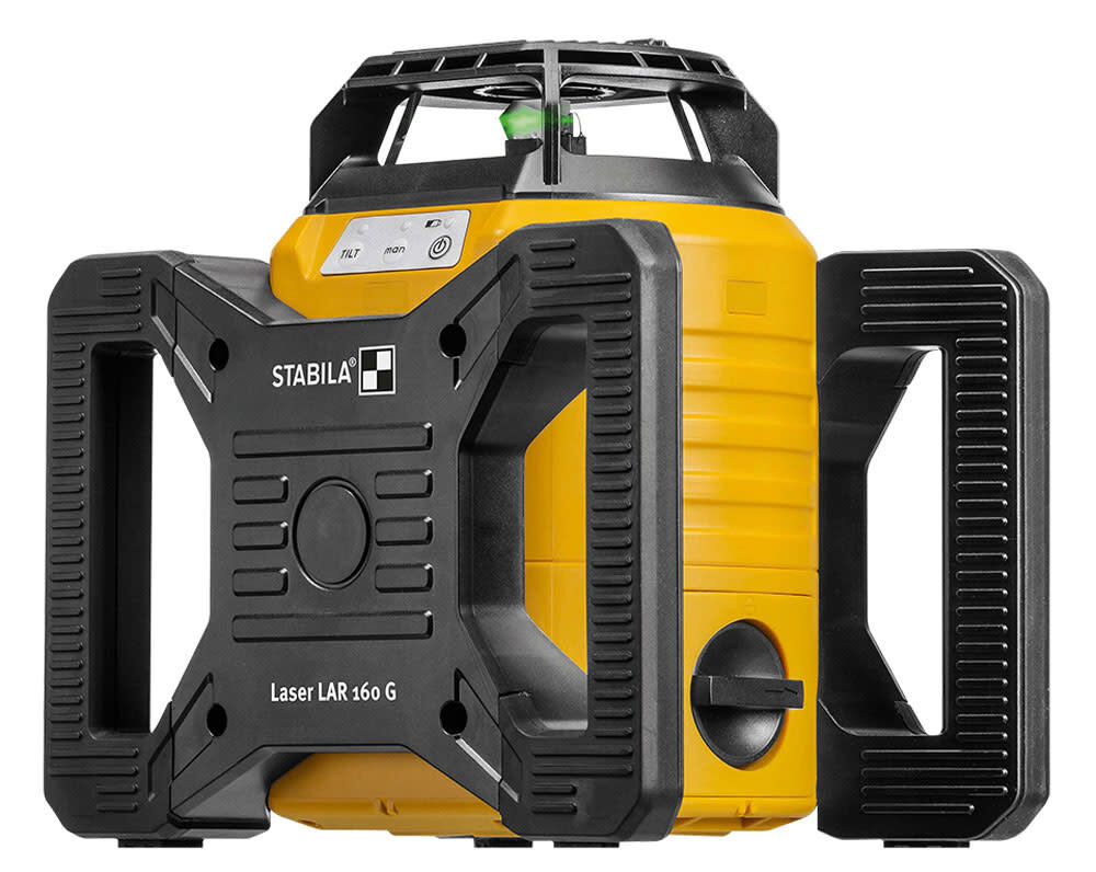 Stabila LAR 160 G Green Rotation Self-Leveling Laser Set with Tripod & Grade Rod, large image number 2