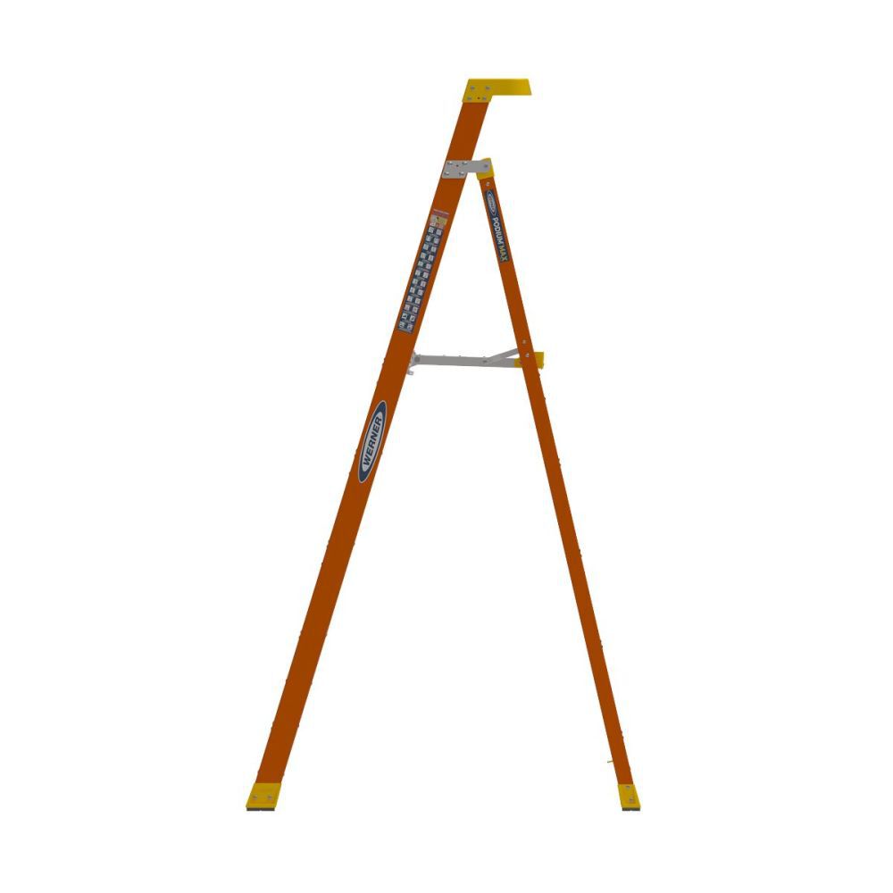 Werner Type IA 300 lb Fiberglass 5 ft Podium Ladder, large image number 5