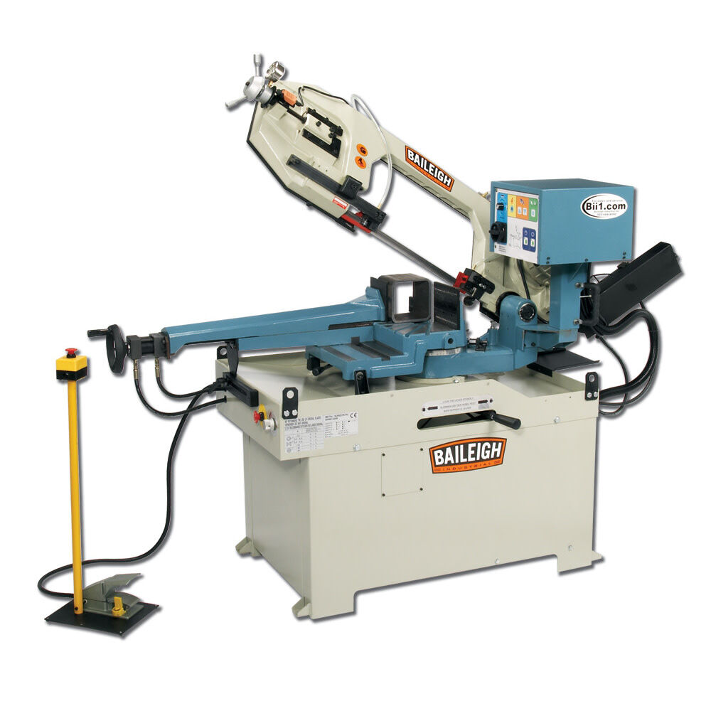 Baileigh BS-350SA Band Saw Semi-Auto Gear-Driven 220V 1 Phase, large image number 2