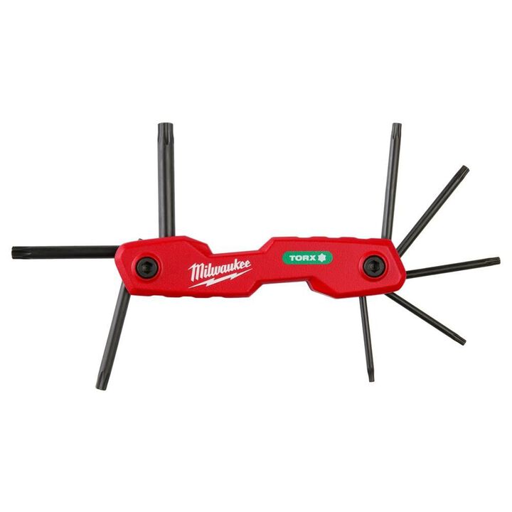 Milwaukee 8 Key Folding Hex Key Set Torx