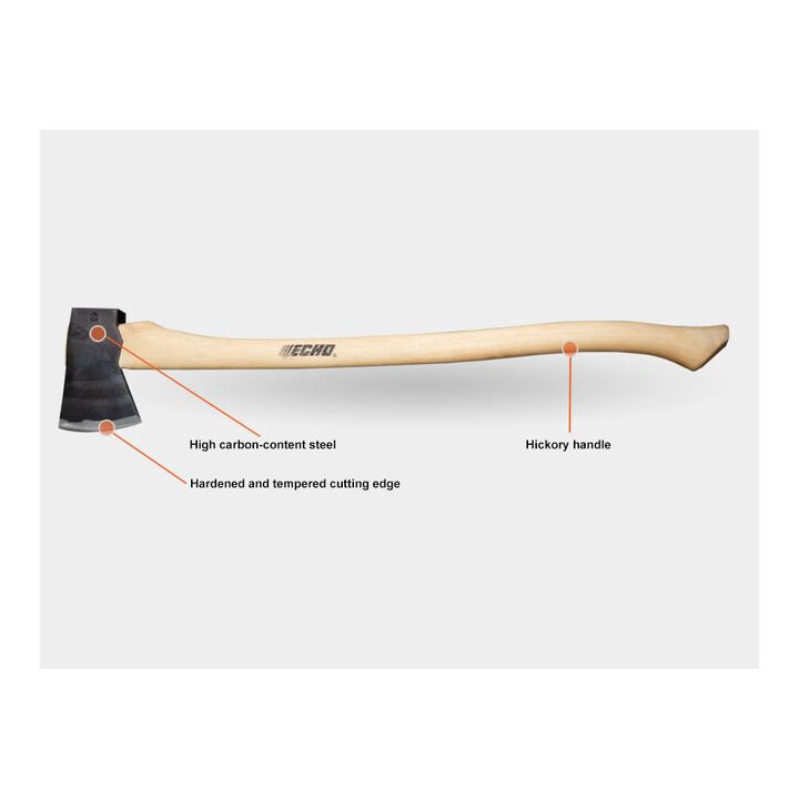 Echo 3.5 Lbs High Carbon Content Steel Head Felling Axe, large image number 1