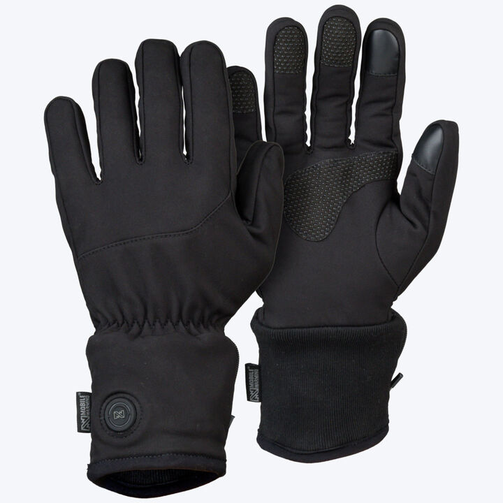 Mobile Warming Heated Mid-Weight Glove Black XS
