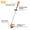 Stihl FSA 60 R Cordless Battery-Powered Line Trimmer Kit, small image number 3