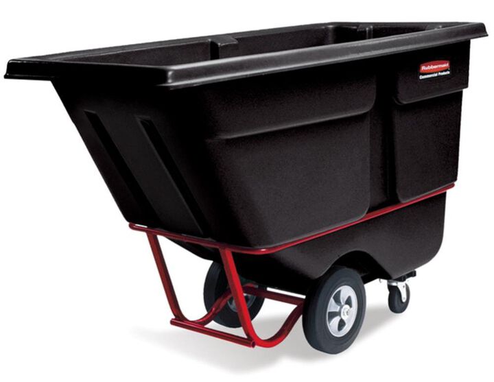 Rubbermaid 1/2 Cu. Yd. Standard Tilt Truck, large image number 0