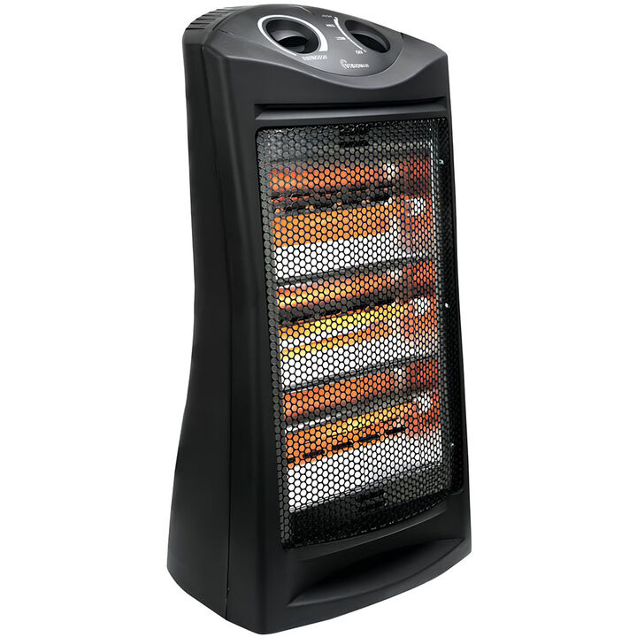 VisionAir 23 In. 750/1500W 5120 Btu 160 Sq-Ft. Radiant Tower Heater