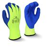 Radians Winter Gripper Gloves Cut Level A3 Dipped Hi Viz Yellow Small, small image number 1
