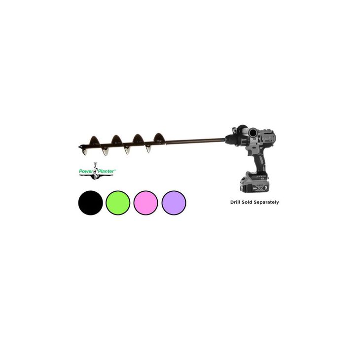 Power Planter 3 Inch x 48 Inch Steel Extended Bulb Auger with HD Tip, large image number 4