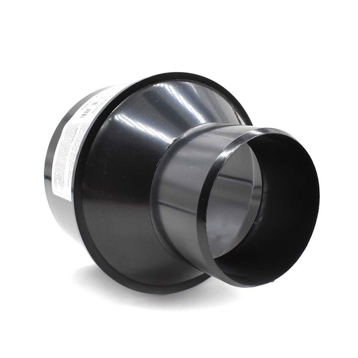 Big Horn 4 x 2-1/2 Inch Black ABS Plastic Adapter, large image number 2