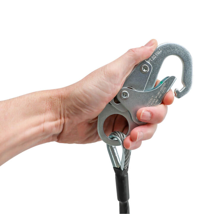 Safewaze Leading Edge 6 Ft. Energy Absorbing Lanyard: Snap Hook, large image number 2