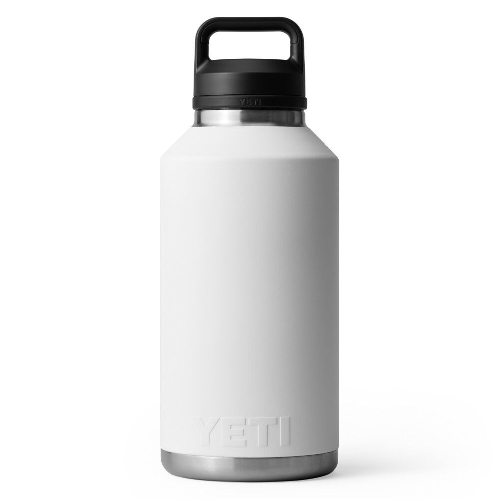 YETI Rambler 64 Oz Water Bottle with Chug Cap White, large image number 2