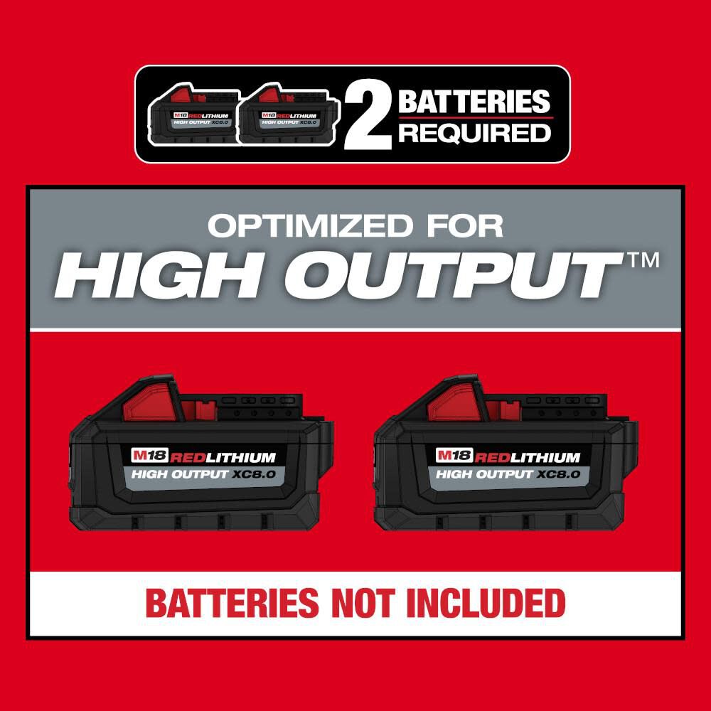 Milwaukee M18 FUEL 17 Inch Dual Battery String Trimmer (Bare Tool) - Reconditioned, large image number 9