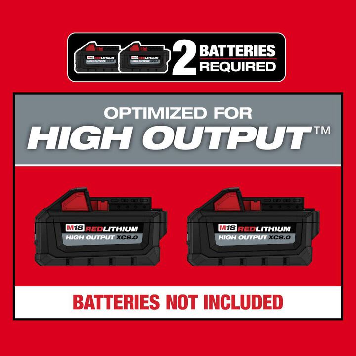 Milwaukee M18 FUEL 17 Inch Dual Battery String Trimmer (Bare Tool) - Reconditioned, large image number 8