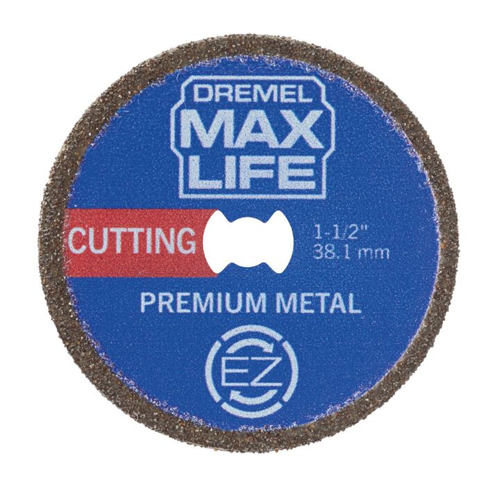 Dremel Max Life 1-1/2 Inch EZ Lock Premium Metal Cutting Wheel