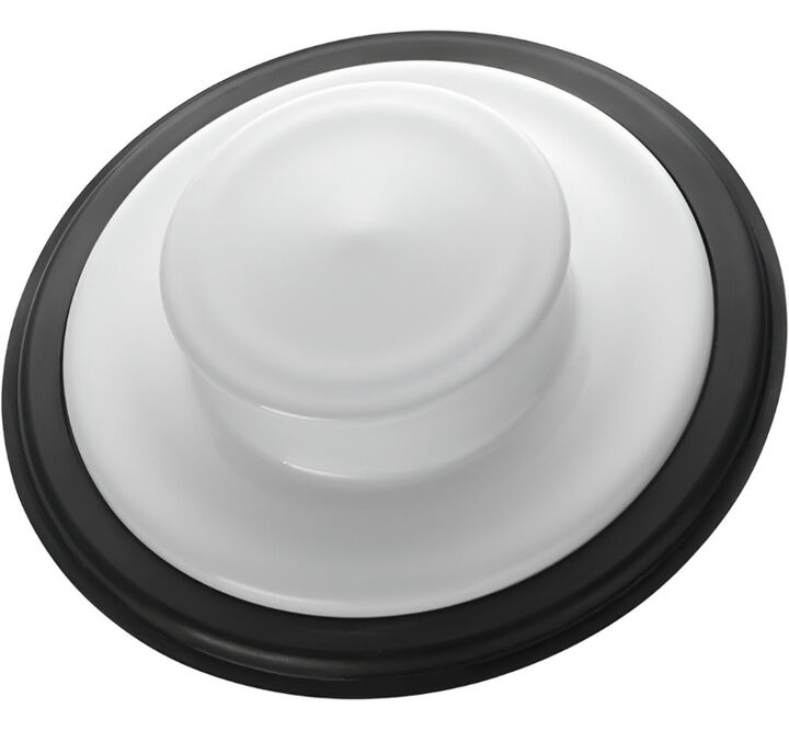 InSinkErator White Garbage Disposal Sink Flange & 3 1/4 Inch Plastic Sink Stopper for Garbage Disposal Bundle, large image number 2