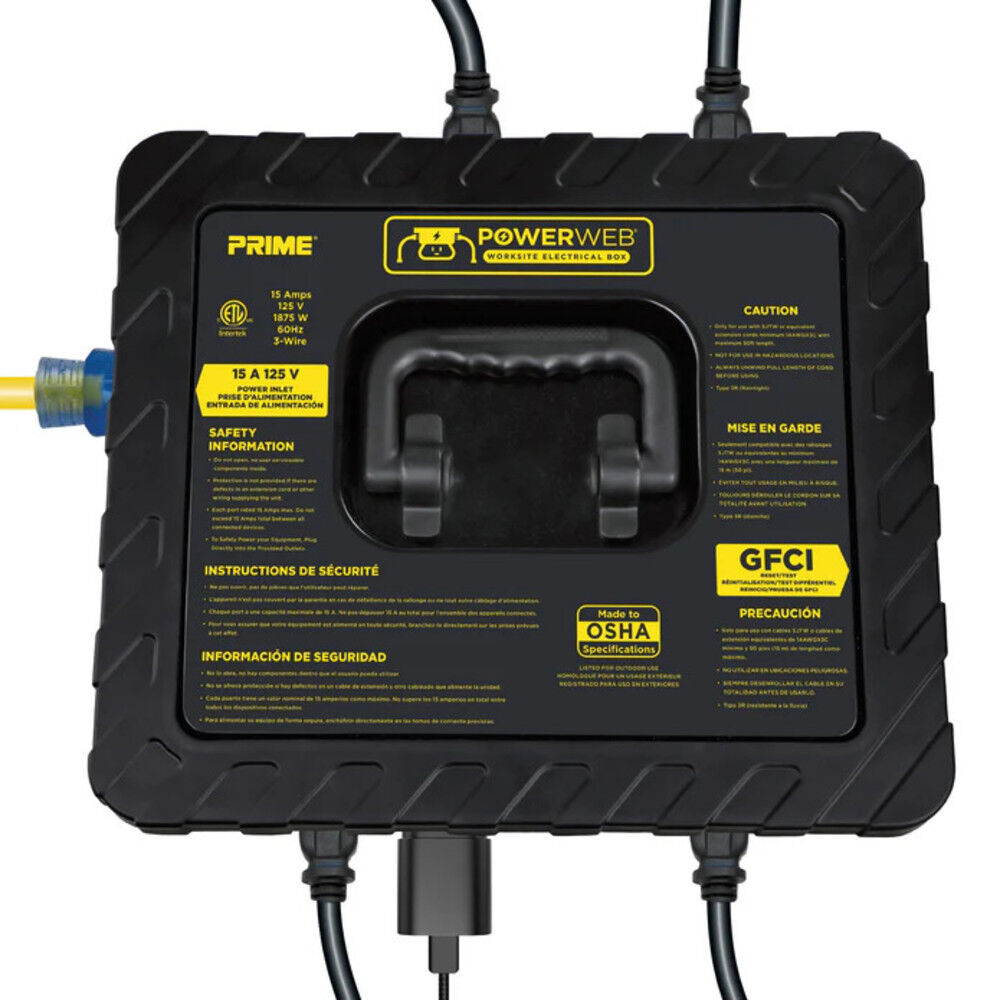 Prime POWERWEB Worksite Electrical Box, large image number 5