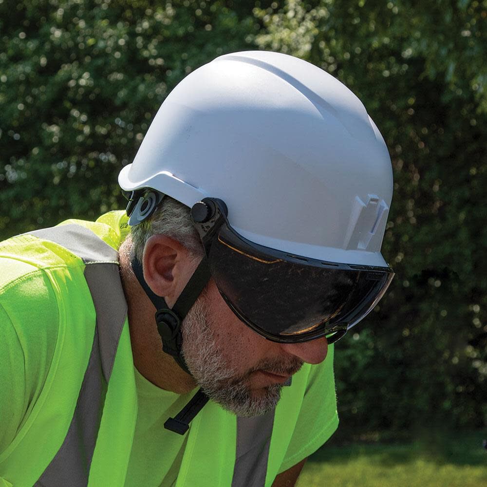 Klein Tools Safety Helmet Visor Gray Tinted, large image number 4