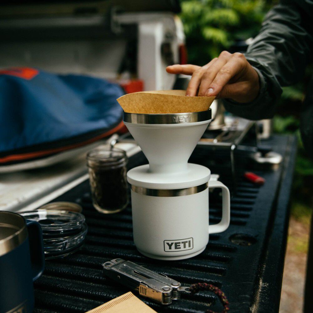 YETI Rambler 18/8 Stainless Steel Pour Over White, large image number 9