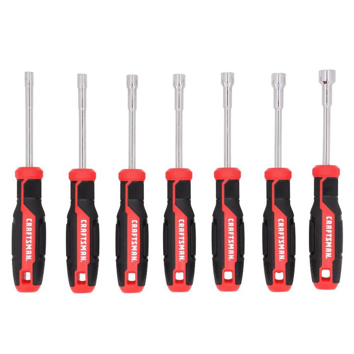 CRAFTSMAN SAE and Metric Nut Driver Set 7 Pieces