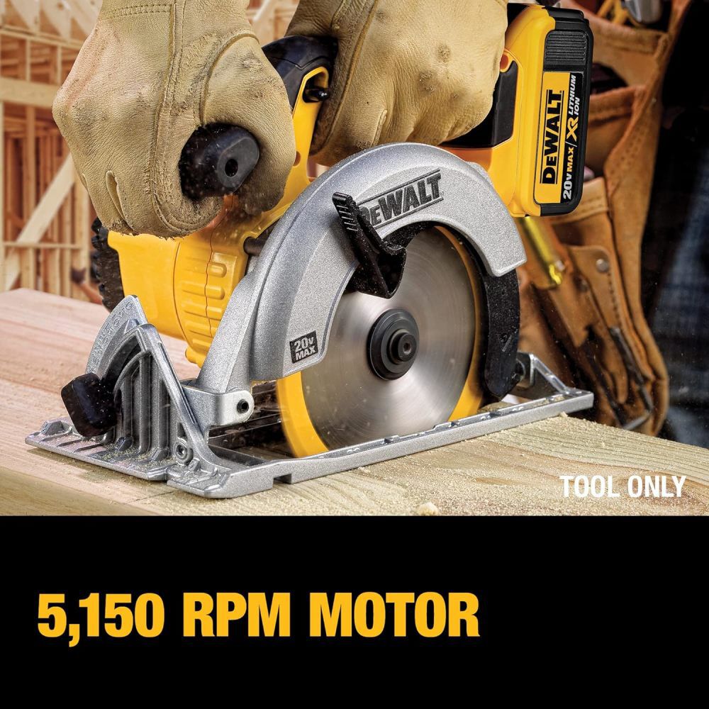 DEWALT 20V MAX Cordless Drill/Driver Kit and Circular Saw Bundle, large image number 18