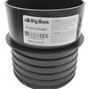 Big Horn 4 x 4 Inch Black Plastic Spiral End Quick Disconnect Adapter, small image number 4