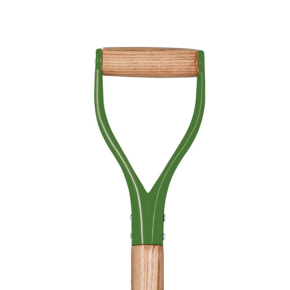 John Deere 42 Inch Steel Round Drain Spade with Wood Handle, large image number 3