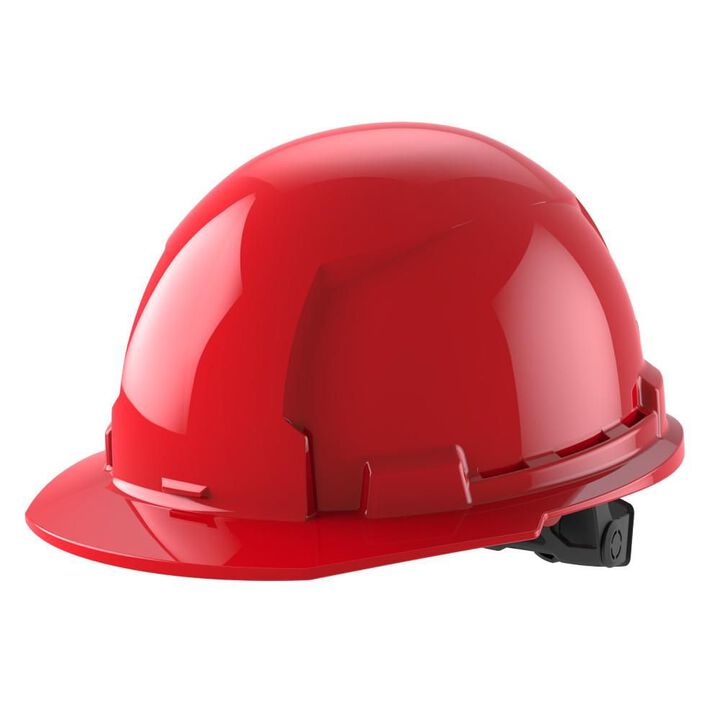 Milwaukee Red Front Brim Hard Hat with 6pt Ratcheting Suspension Type 1 Class E, large image number 0