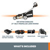 Worx Nitro 40V Power Share PRO 21 Inch Cordless Self-Propelled Lawn Mower Kit, small image number 2