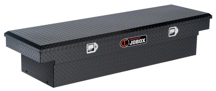 Crescent JOBOX Aluminum Fullsize Low-Profile Single Lid Crossover Black