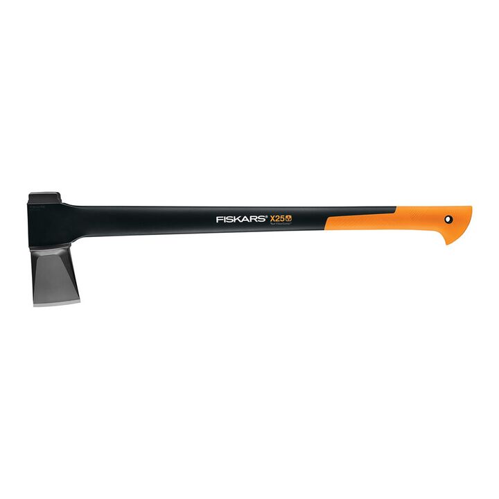 Fiskars X25 28 Inch Forged Steel Single Bit Splitting Axe, Black and Orange, large image number 1