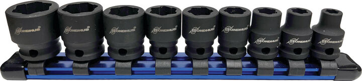 Bondhus Set 9 Internal Twist Sockets Inch
