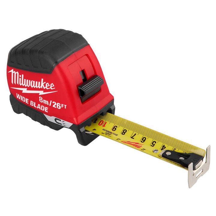 Milwaukee 8m/26 Ft. Wide Blade Magnetic Tape Measure