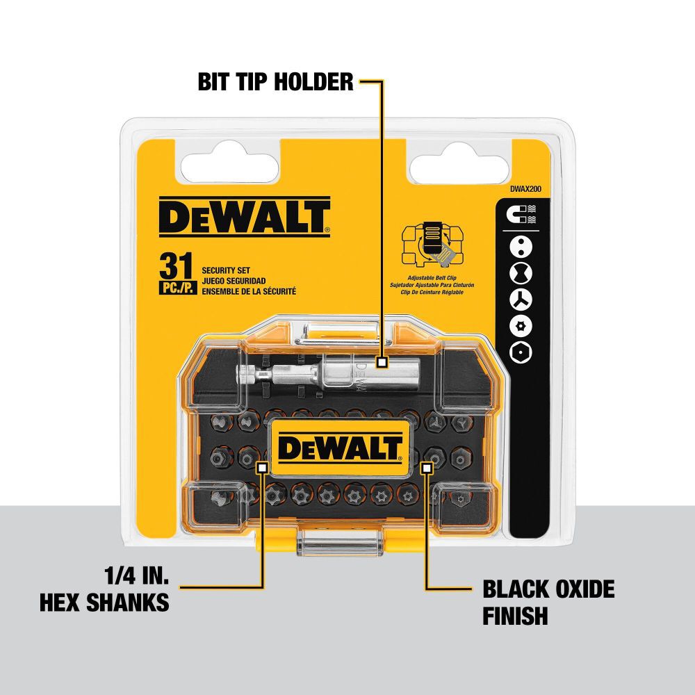 DEWALT 31-Piece Security Set, large image number 2