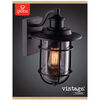 Globe Electric Vintage Turner Wall Sconce Natural Black 1 Light, small image number 3