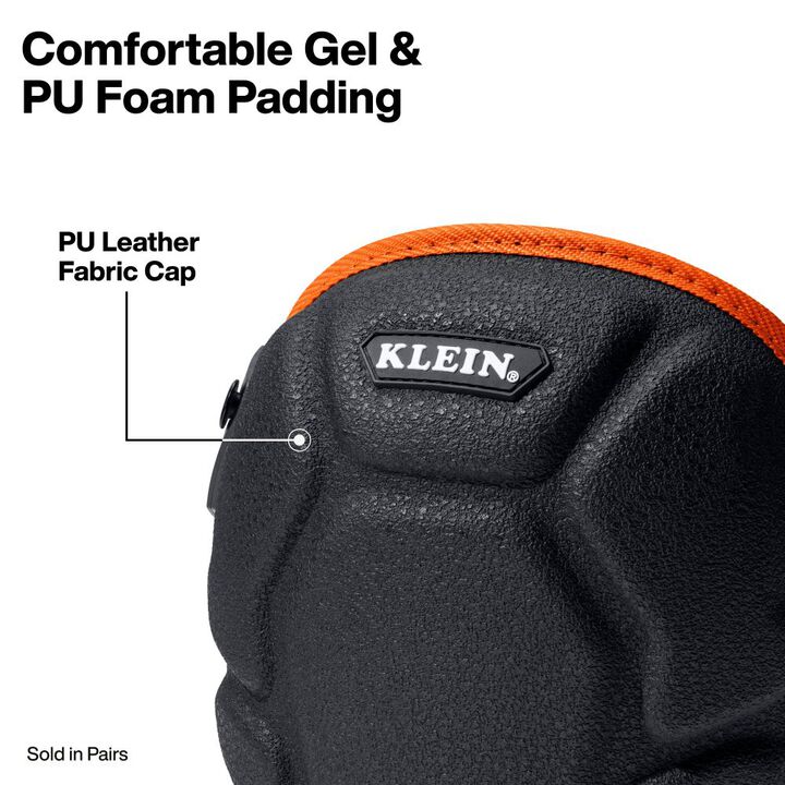 Klein Tools Fabric Cap Knee Pads, large image number 1
