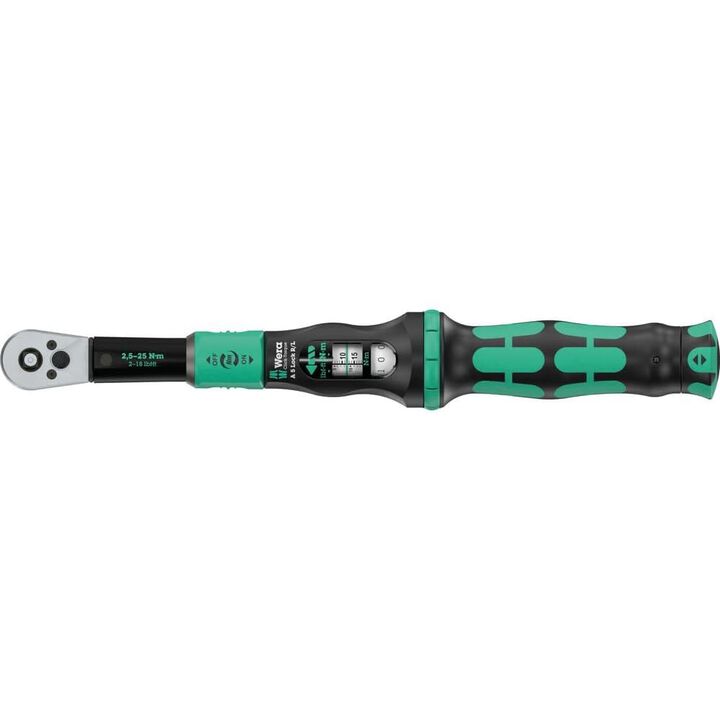 Wera Tools Click-Torque Lock A 5 R/L 2.5-25 Nm Adjustable Torque Wrench