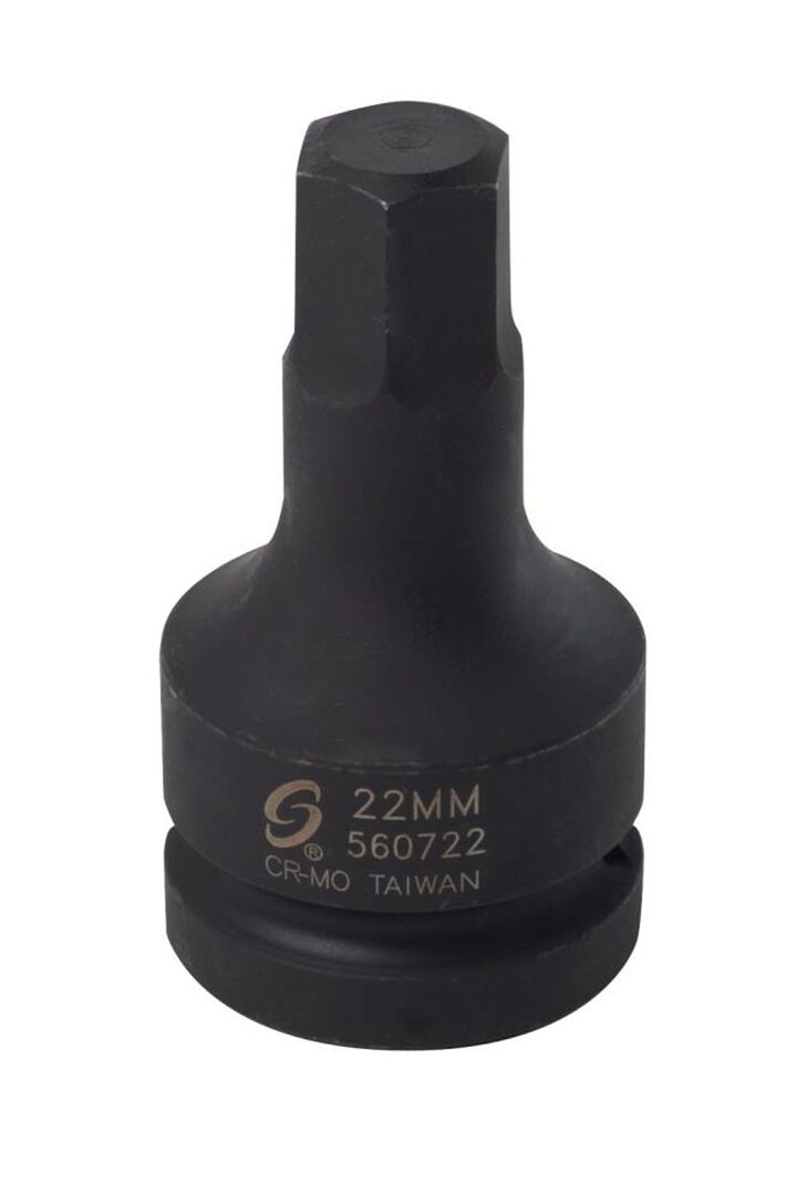 Sunex 1 Inch Drive 22mm Hex Driver Socket