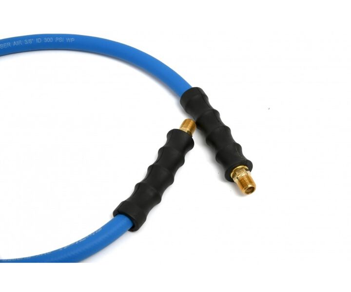 BluBird 1/2 Inch x 3 Ft. Rubber Air Hose Lead, large image number 2