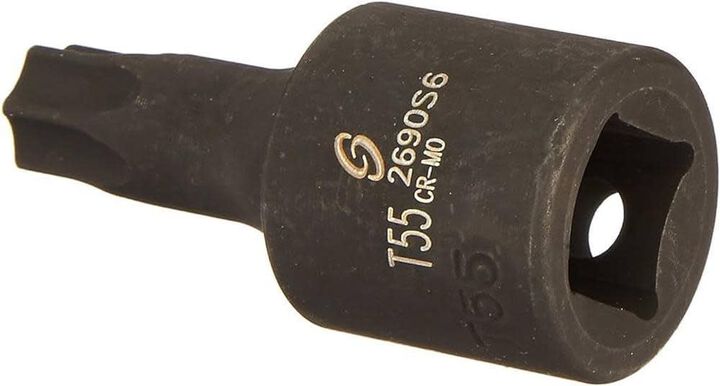 Sunex 1/2 Inch Drive T55 Internal Star Impact Socket