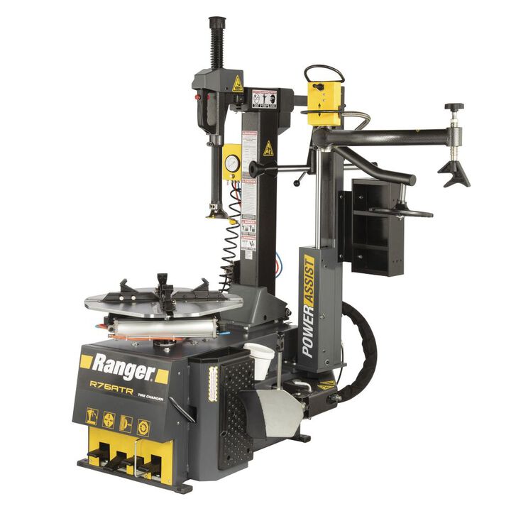 Ranger R76ATR 30 Inch Capacity Tilt-Back Tire Changer with Single Assist