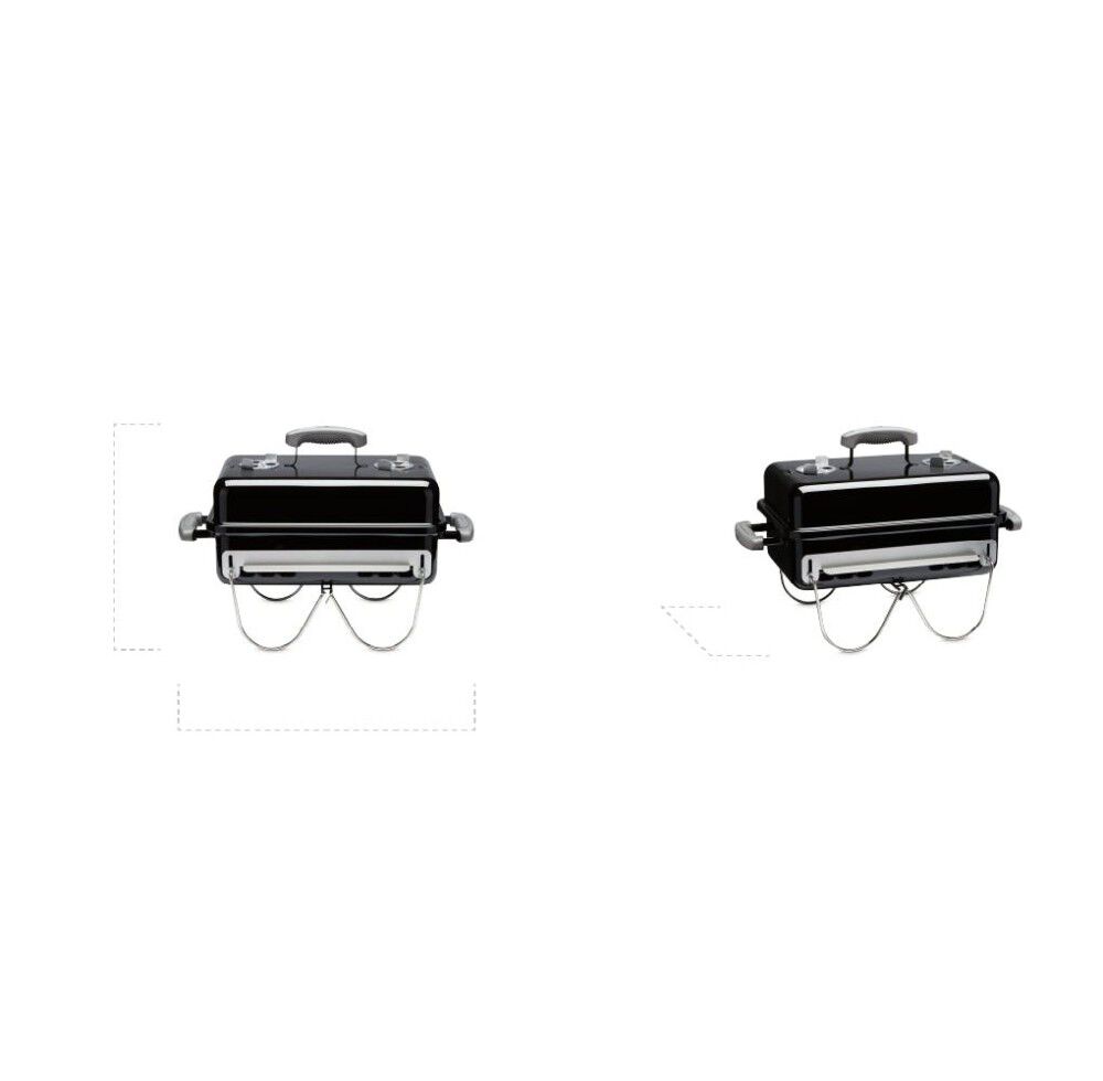 Weber Go-Anywhere 21 Inch Lightweight Charcoal Grill, Black, large image number 8