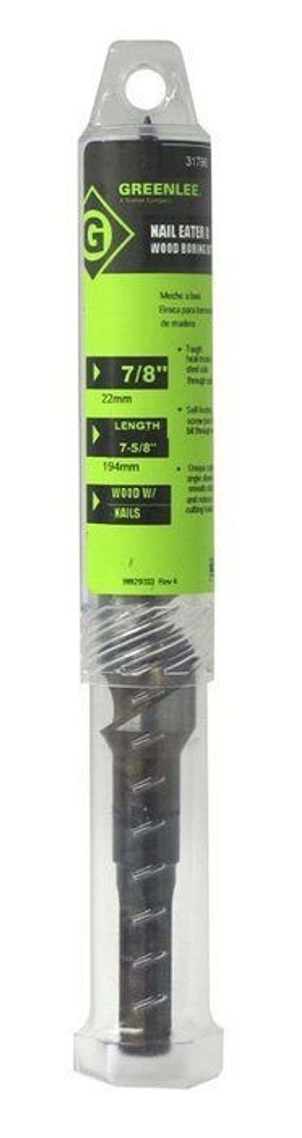 Greenlee Bit Naileater 7/8 (.875) x 7.62, large image number 2