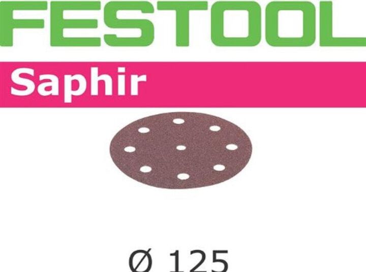 Festool Saphir P36 Grit Abrasives for ES 125 / ETS 125 / ROTEX RO 125 Sanders