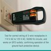 Extech 120V 50/60Hz GFCI Receptacle Tester With Pull Bar, small image number 4
